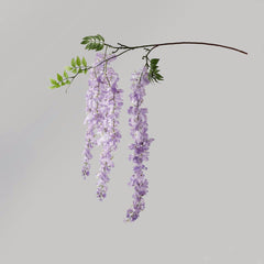 Ramo di Glicine viola cadente L : fiori artificiali di alta qualità - 215036,61