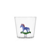 Bicchiere Tumbler Cavallo a Dondolo – Collezione Schiaccianoci Ichendorf Milano