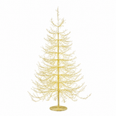 Albero LED Faggio Luminoso Oro H 180 cm EDG Enzo De Gasperi con 1940 MicroLED a luce calda