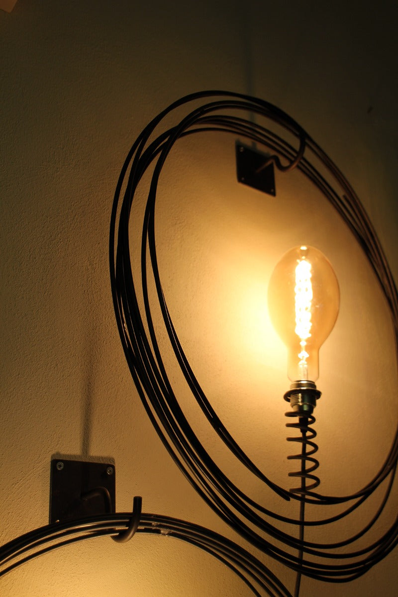 Lampada Cerchio : Applique da parete in ferro - CONFIG0048