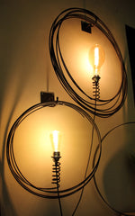 Lampada Cerchio : Applique da parete in ferro - CONFIG0048