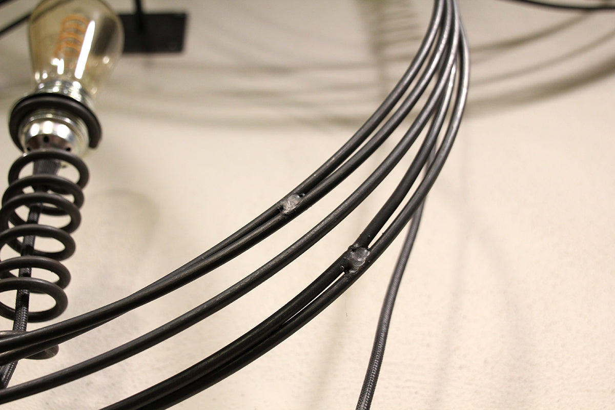 Lampada Cerchio : Applique da parete in ferro - CONFIG0048