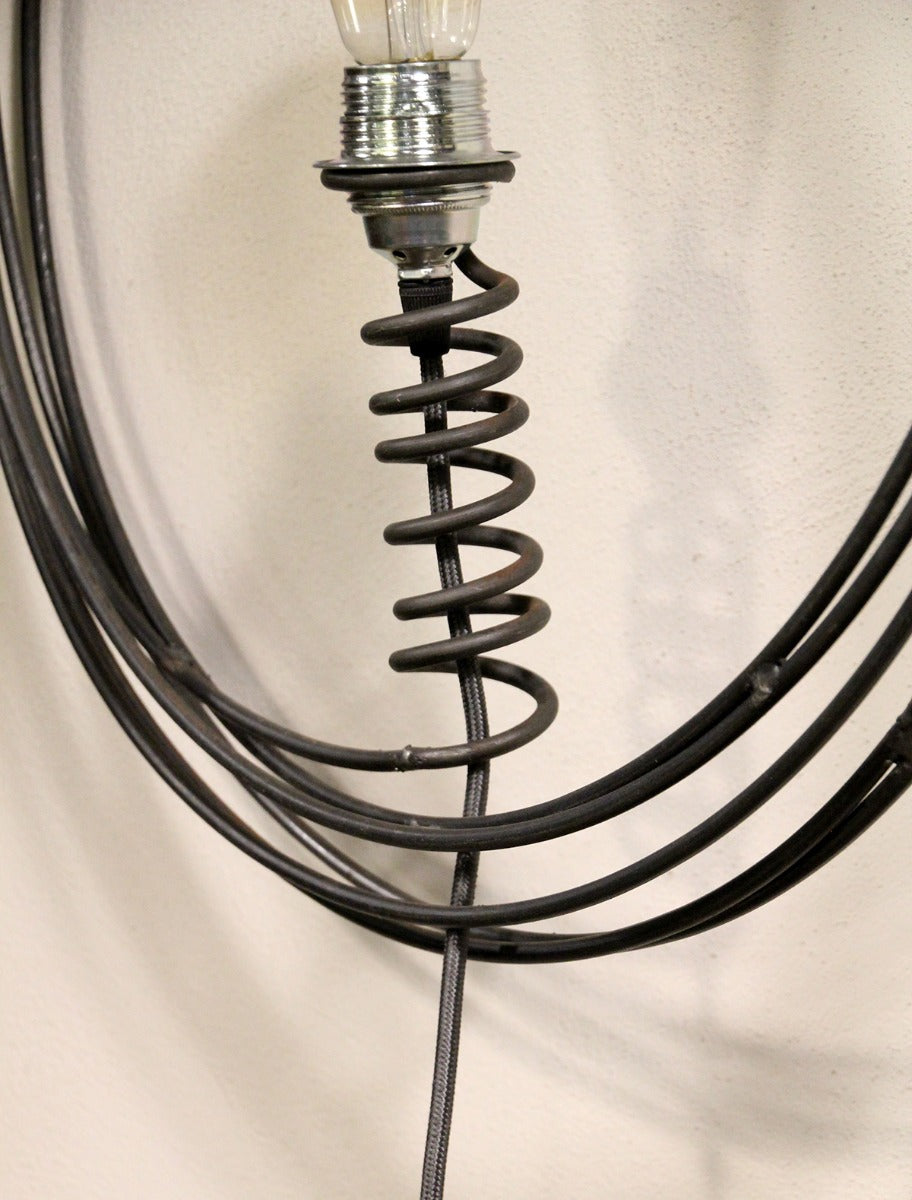 Lampada Cerchio : Applique da parete in ferro - CONFIG0048