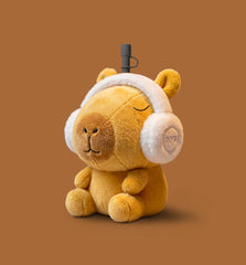 Borraccia termica Asobu Fuzzie Capybara 0,36 L con rivestimento in peluche