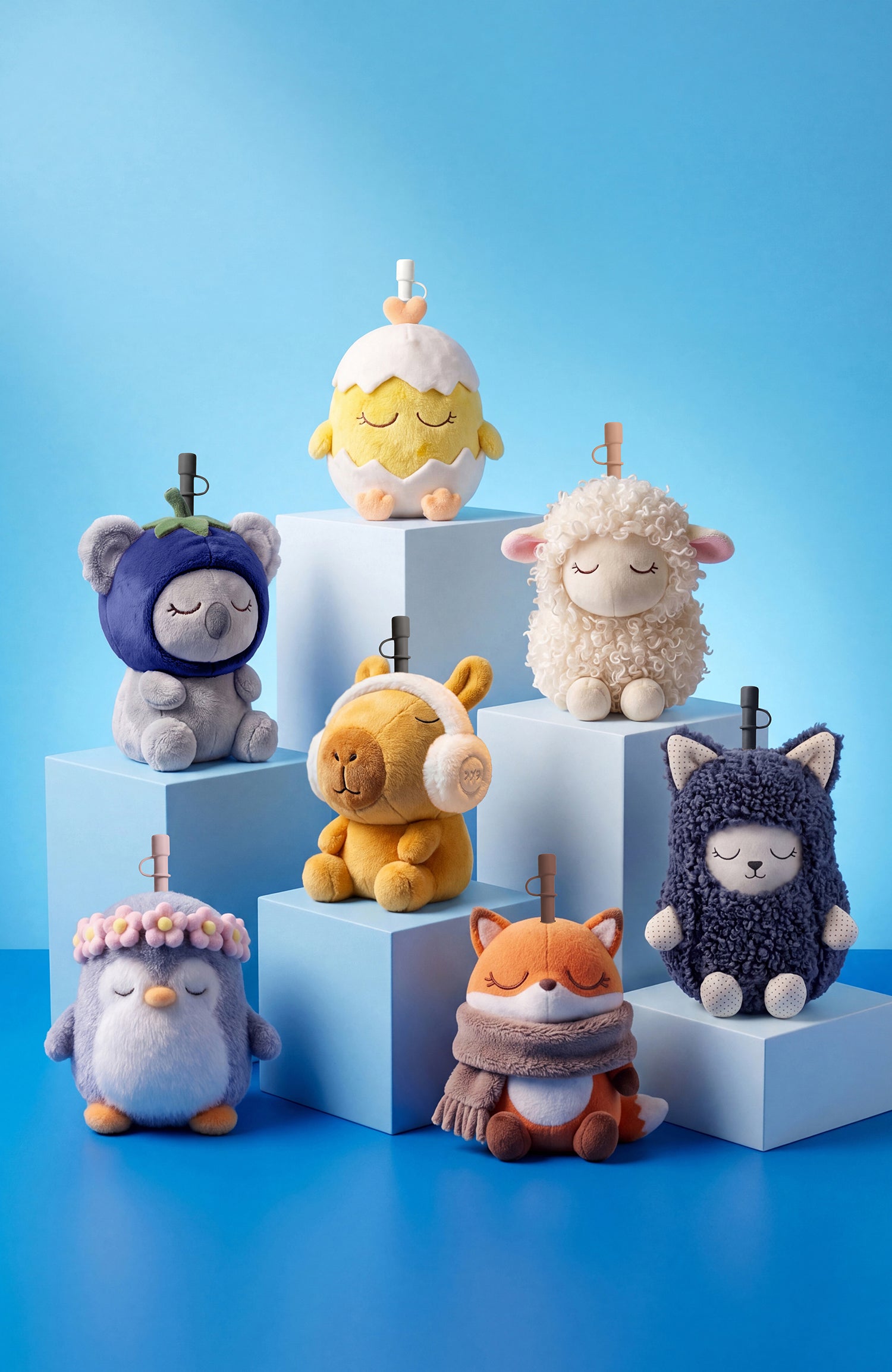 Borracce termiche Asobu Fuzzie rivestimento in peluche