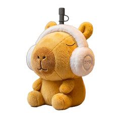 Borraccia termica Asobu Fuzzie Capybara 0,36 L con rivestimento in peluche