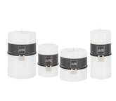 Candele bianche cilindriche: candele di cera colorate J Line - CONFIG0018