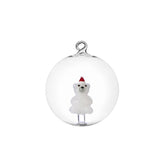 Christmas Tales Palla Natale Orso con Cappello Ichendorf Milano - 0935209463