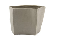 Vaso tortora ceramica H21: vasi design D&M - AAR5460LGI