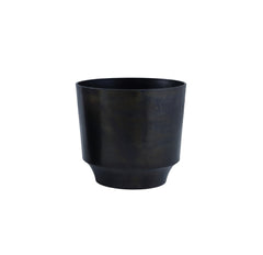 Carb - Portavaso in alluminio nero H20,5 - 704450,01