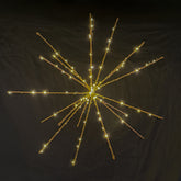 Stella Luminosa 3D 70 LED Ø30 CM | Decoro Luminoso da appendere