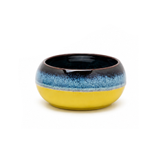 Vaso Ciotola Nuance Giallo/Blu - EDG Enzo De Gasperi