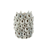Vaso Anemone Alto in ceramica blu : vasi design particolari per interno - 1153