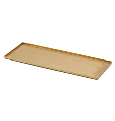 Vassoio Rettangolare Charm Oro 52X19XH1,5 - 602555