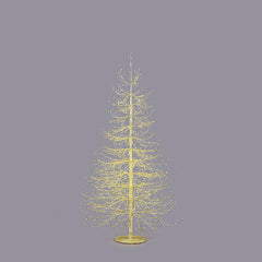 EDG - Enzo De Gasperi Albero LED Faggio Luminoso H180 Oro – 1940 Microled Luce Calda