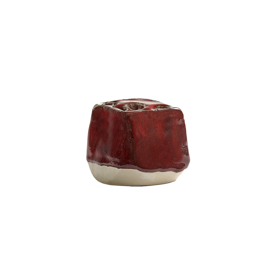 Vaso Rosso Pique-Fleurs H8 Cm in ceramica – Design Antoine Vandewoude per Serax