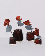 Vaso Rosso Pique-Fleurs H14 Cm in ceramica – Design Antoine Vandewoude per Serax
