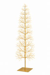 Albero LED Faggio Slim oro H 120 cm EDG Enzo De Gasperi 