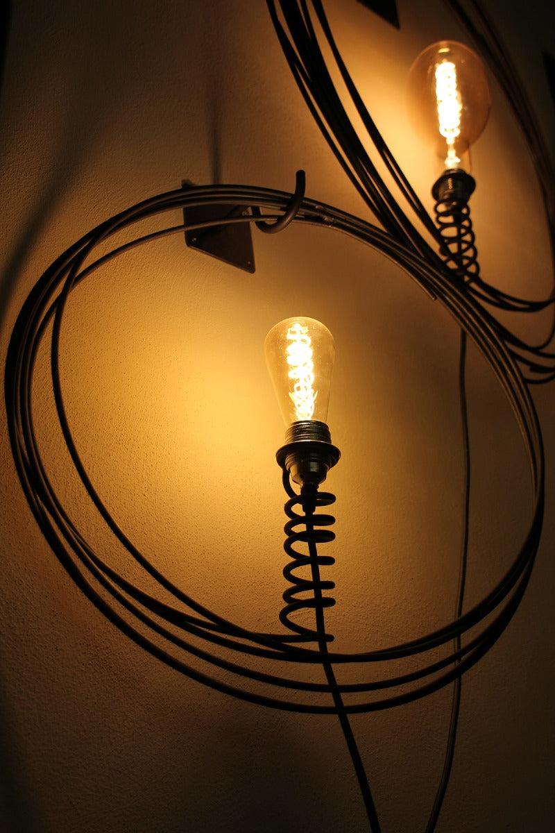 Lampada Cerchio : Applique da parete in ferro  - CONFIG0048