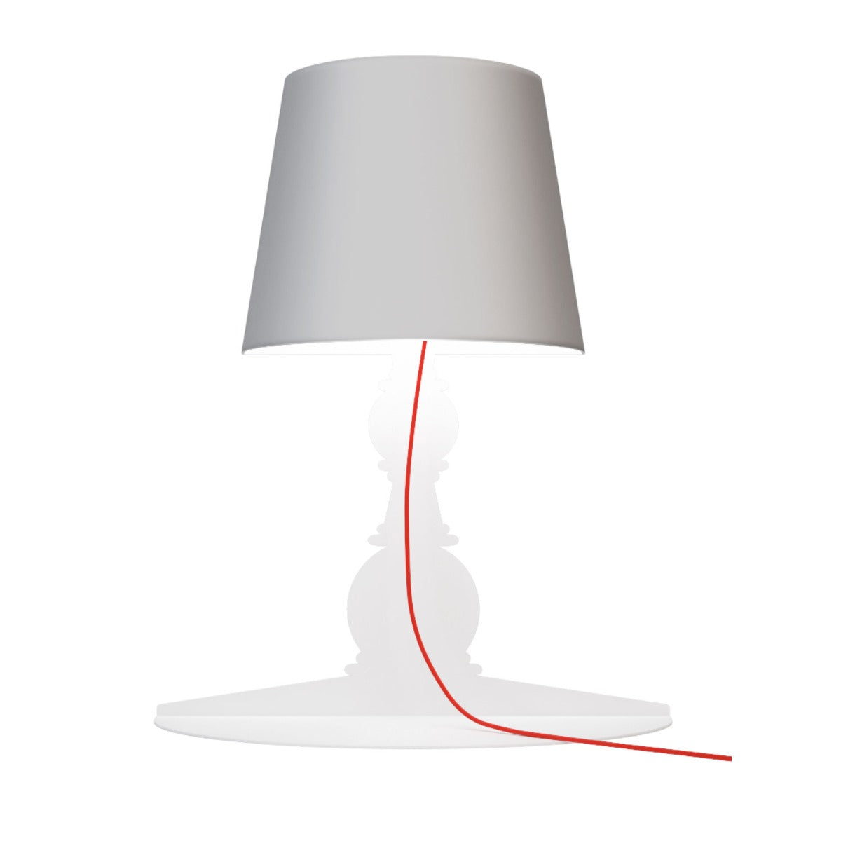 Barock Wall 180° S White Lampada Da Parete Con Ripiano Youmeand | Lampade di Design Made in Italy  - DW180SW