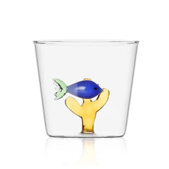 Set 6 Bicchieri Ichendorf Milano Marine Garden – Pesci con Alghe in Vetro Borosilicato