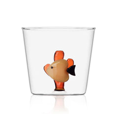 Set 6 Bicchieri Ichendorf Milano Marine Garden – Pesci con Alghe in Vetro Borosilicato