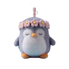 Borraccia termica Asobu Fuzzie Penguin 0,36 L con rivestimento in peluche