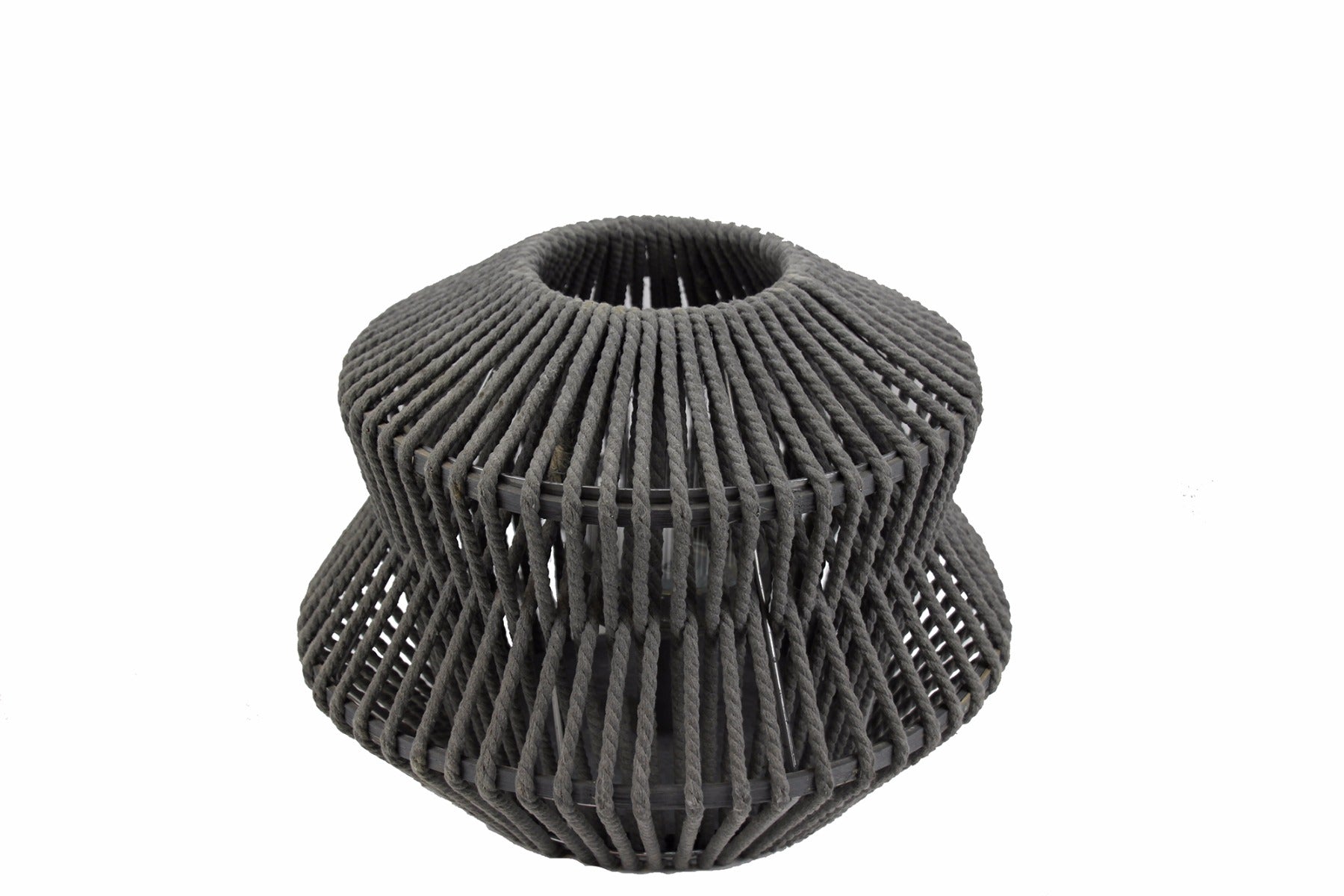 Lanterna Cotone H30: lanterne in corda e bamboo D&amp;M - ST379DGI