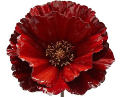 Papavero Glossy Ramo – 3 Colori Assortiti – H.70 cm – EDG Enzo De Gasperi
