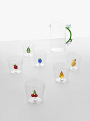 Set 6 Bicchieri Ichendorf Milano Fruits & Flowers in Vetro Borosilicato