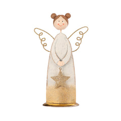 Statuetta Angelo Stella Oro H24 - 1237643