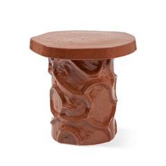 Tavolino d'Appoggio Mena in Ceramica Ø39 H 40 CM – Designer Marie Michielssen