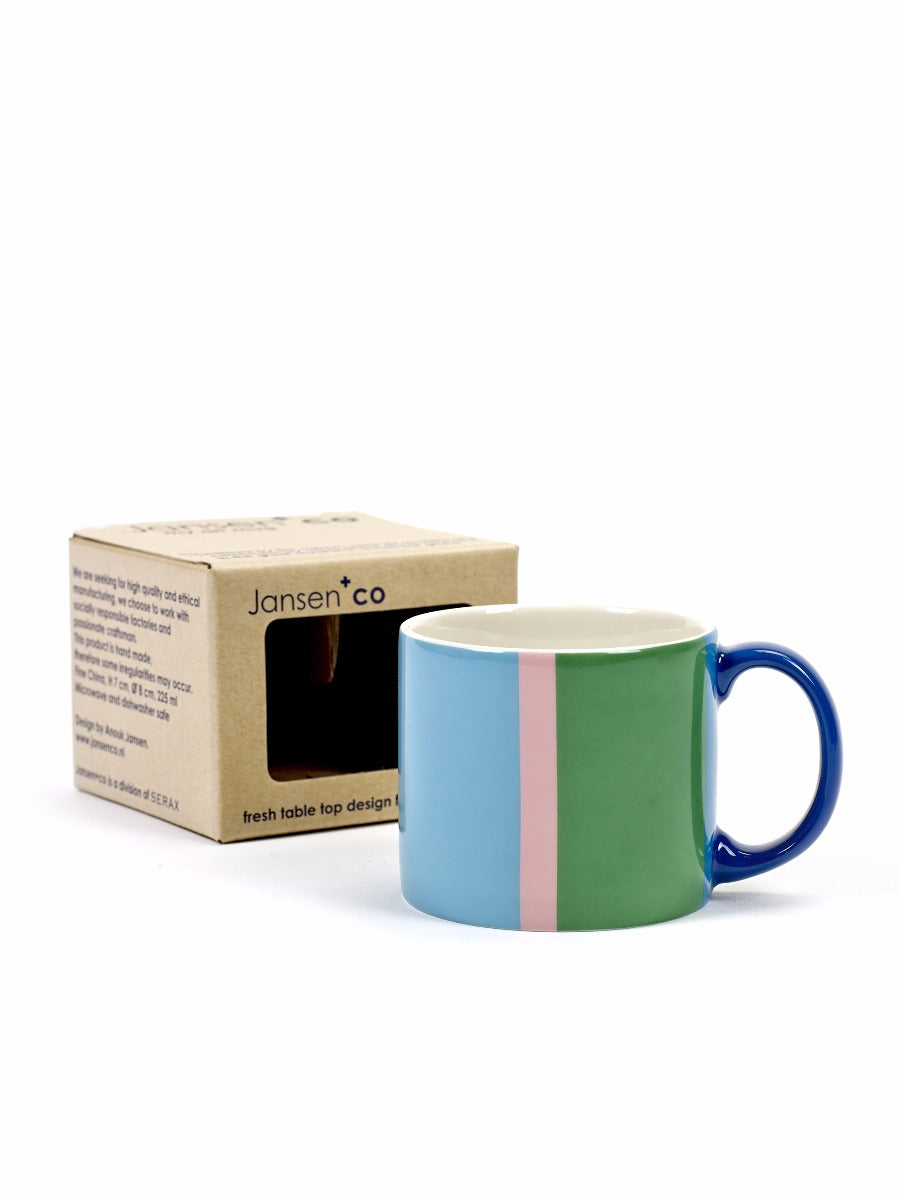 Tazza Mug Art: tazze da colazione particolari da latte o da the Jansen CO - JC1120G