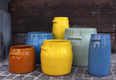 Tabor: vaso alto di terracotta da esterno o da interno Serax - CONFIG0082