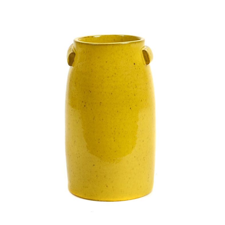 Tabor Alto Giallo S in terracotta da esterno o da interno design Serax - B9117290